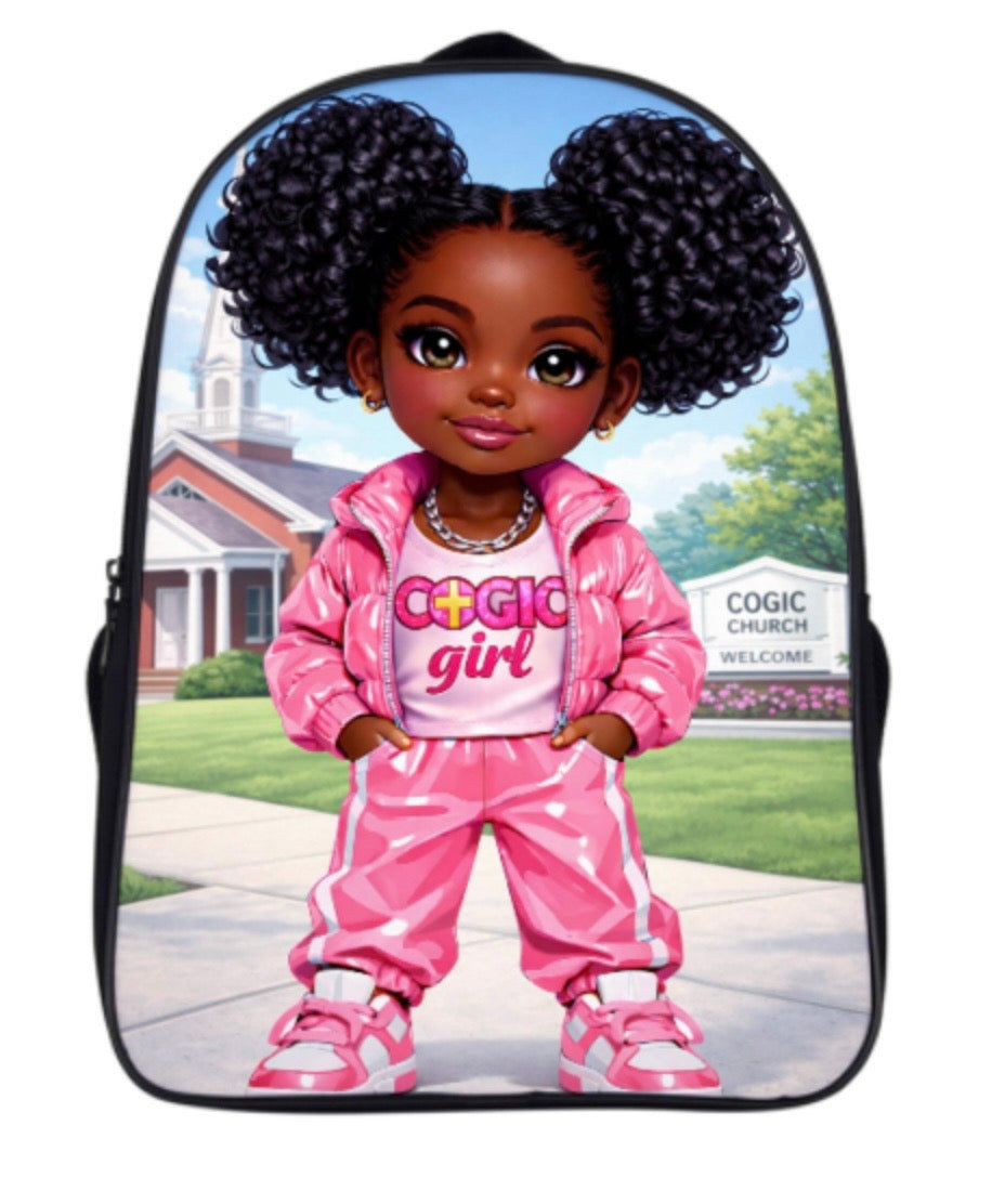 COGIC Girl Backpack – Stylish, Confident & Made to Inspire