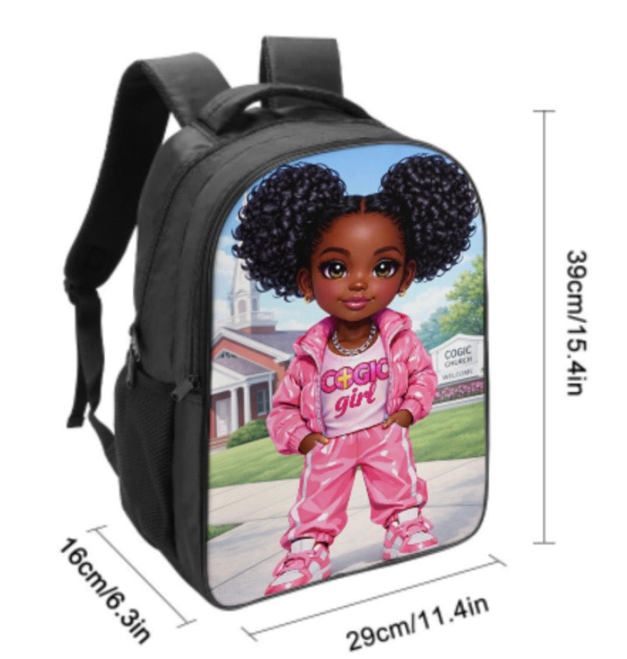 COGIC Girl Backpack – Stylish, Confident & Made to Inspire