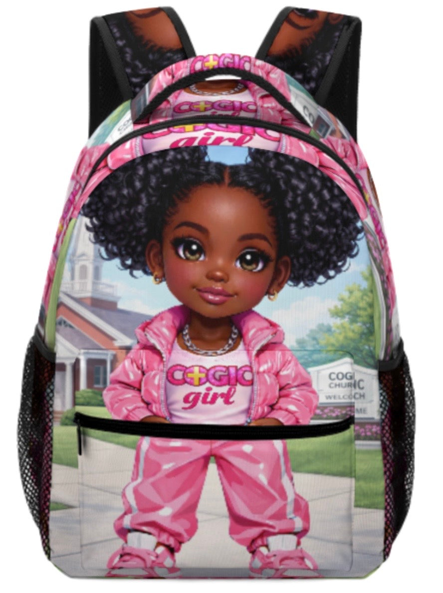 COGIC Girl Backpack – Stylish, Confident & Made to Inspire