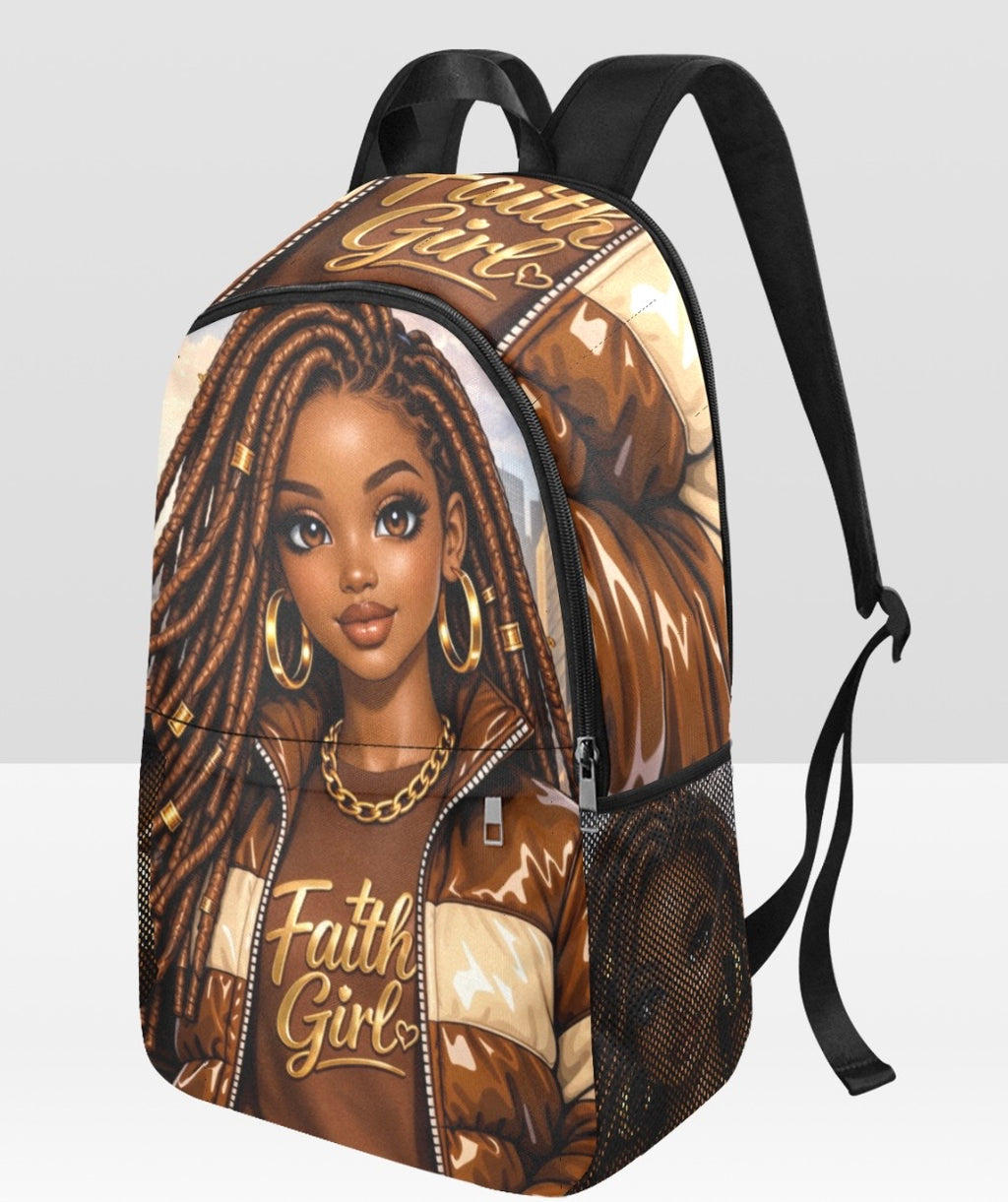 Loc’d Faith Girl Backpack – Bold Style Meets Everyday Inspiration