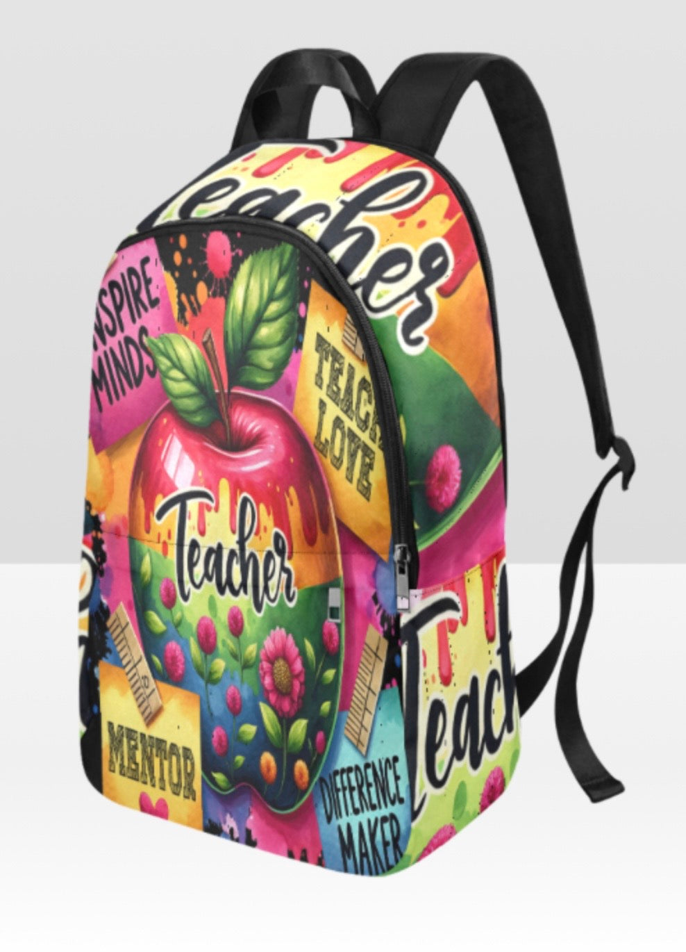Teacher Life Backpack – Stylish, Bold & Made for Educators