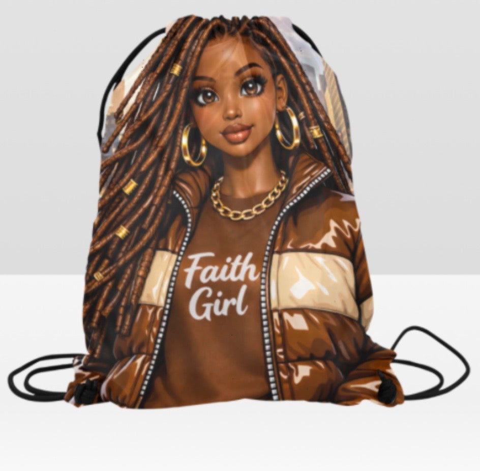 Faith & Culture Collection Drawstring Bags