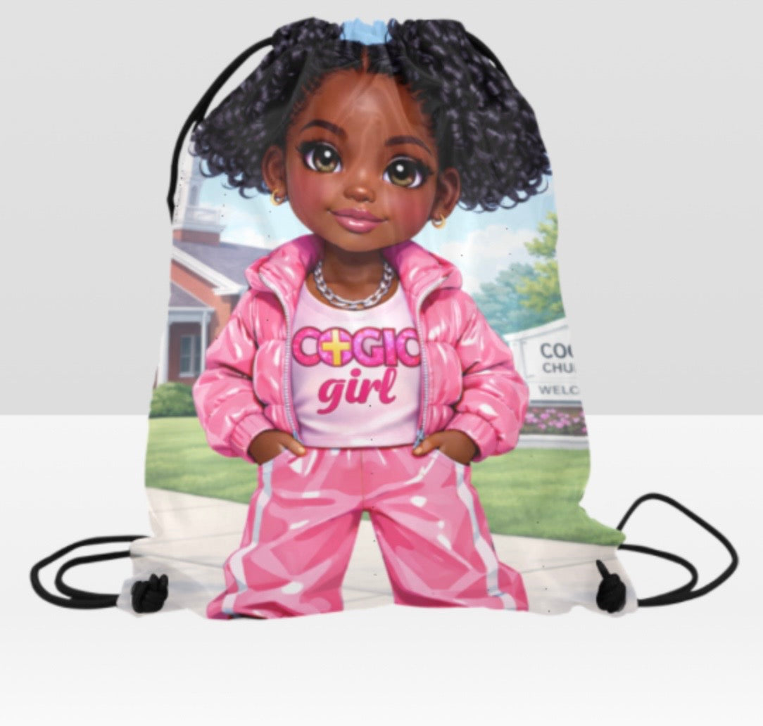 Faith & Culture Collection Drawstring Bags